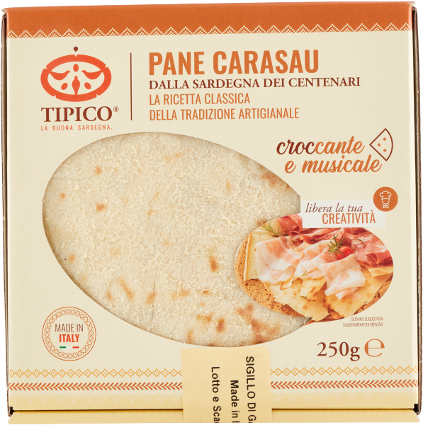 TIPICO PANE CARASAU 250g - 20xBOX