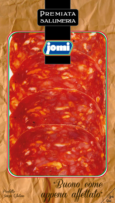 VENTRICINA SALAME AFFETTATA 8x500G - JOMI