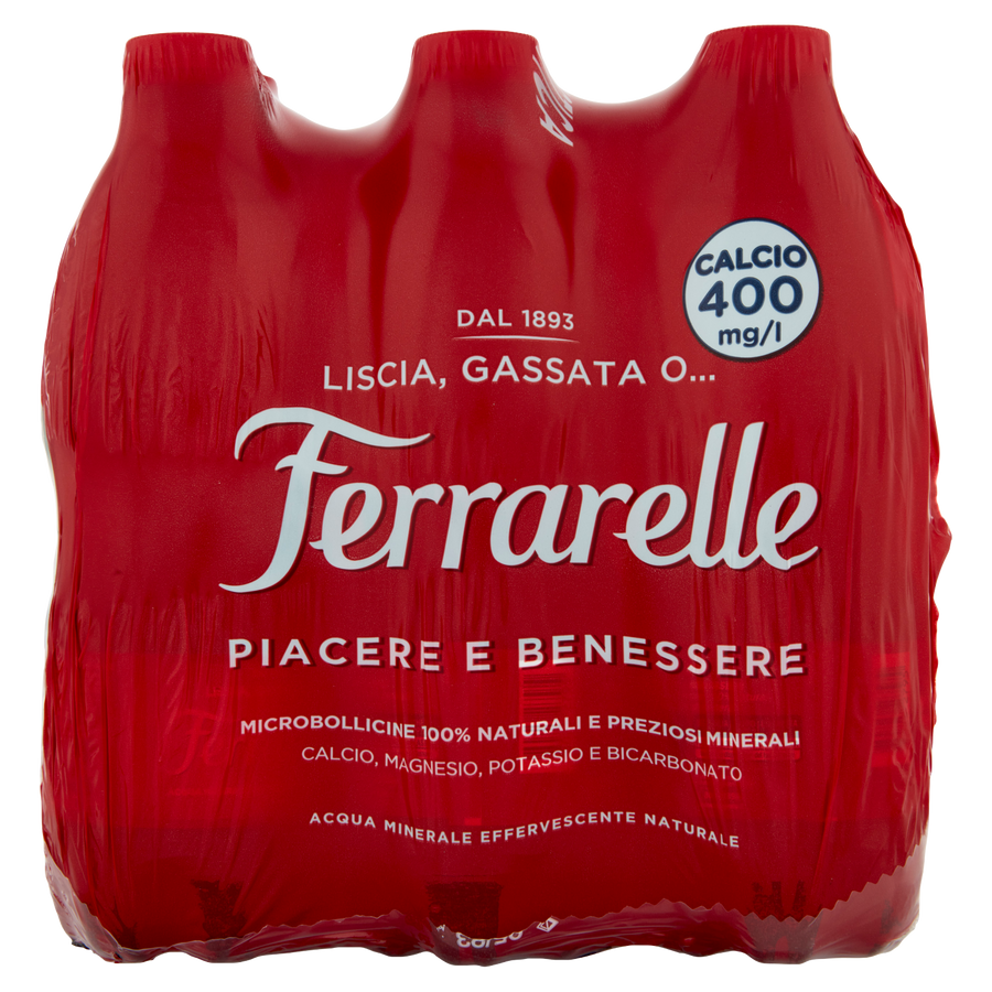FERRARELLE ACQUA EFFERVESCENTE 500ML x 24 BOTT