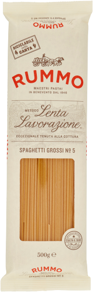 RUMMO SPAGHETTI GROSSI 500g PASTA N.5 - 24xBOX