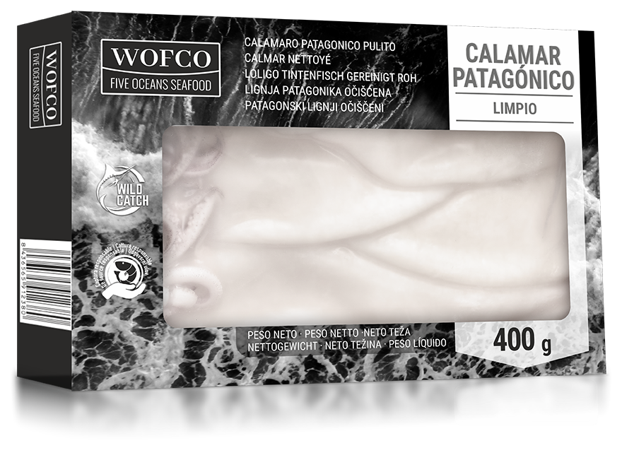 CALAMARI WITH TENTACLES WOFCO 1KG