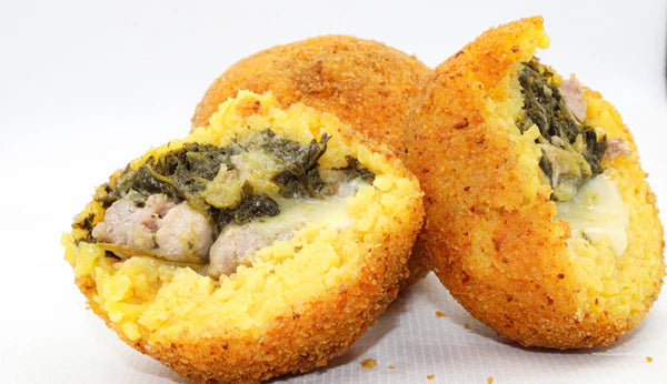 ARANCINI FRIARIELLI E SALSICCIA PREFRIED 200 G 40*BOX
