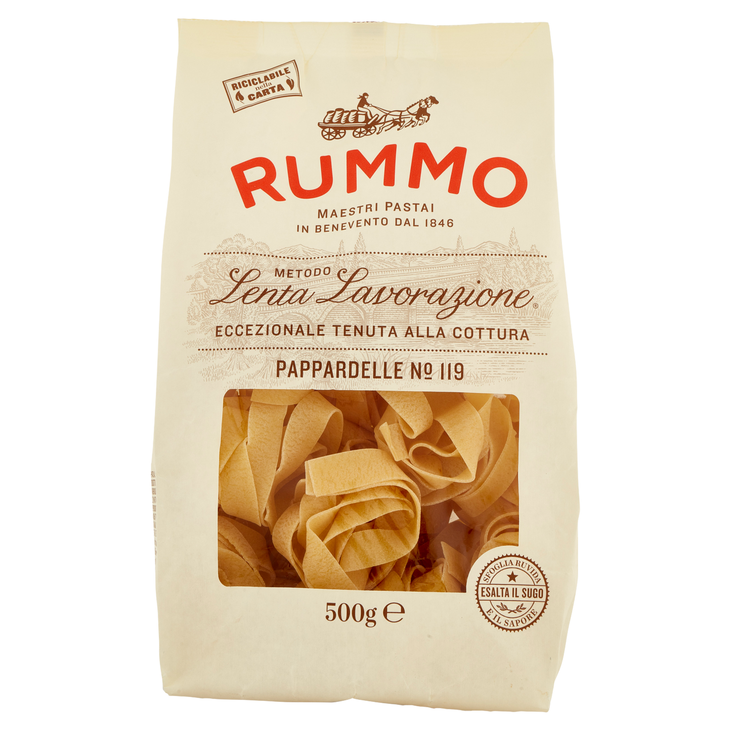 RUMMO PASTA PAPPARDELLE 119 500G 12 X BOX