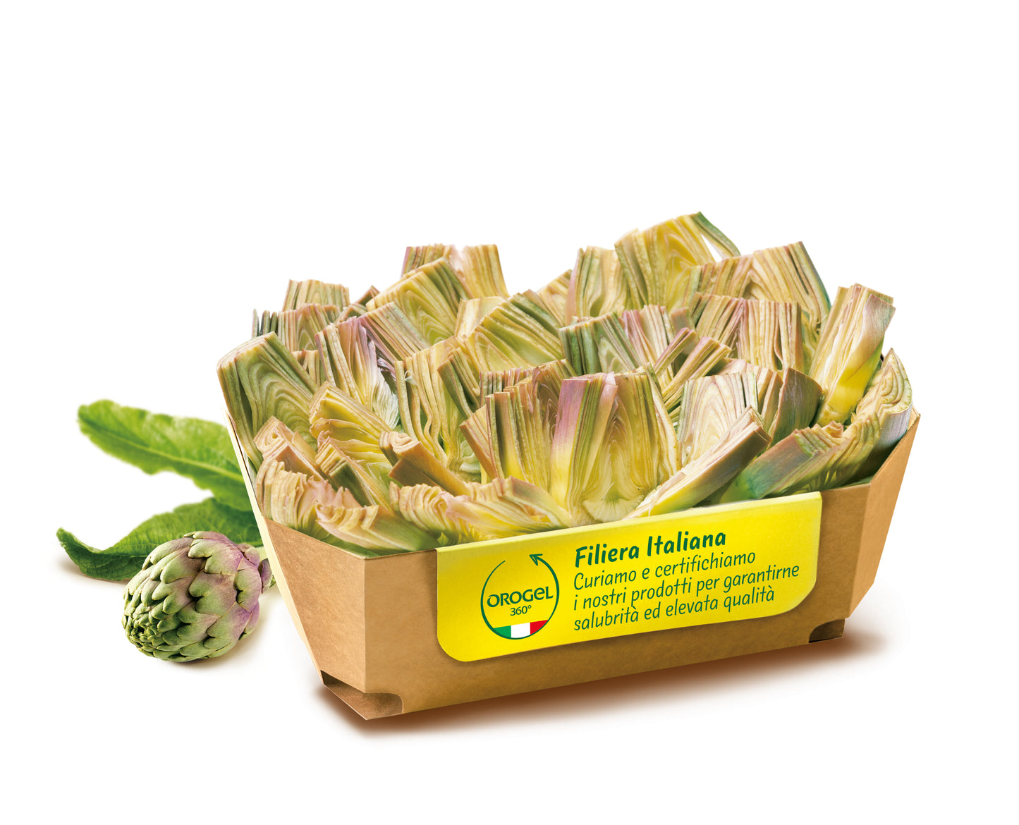 CARCIOFI (ARTICHOKES) A FETTE 2.5KG FROZEN OROGEL