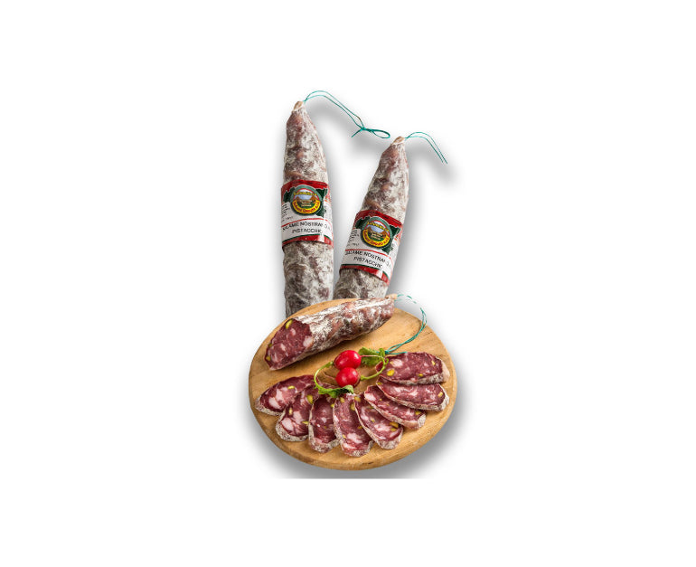 SALAME NOSTRANO AL PISTACCHIO S/V KG 0.250
