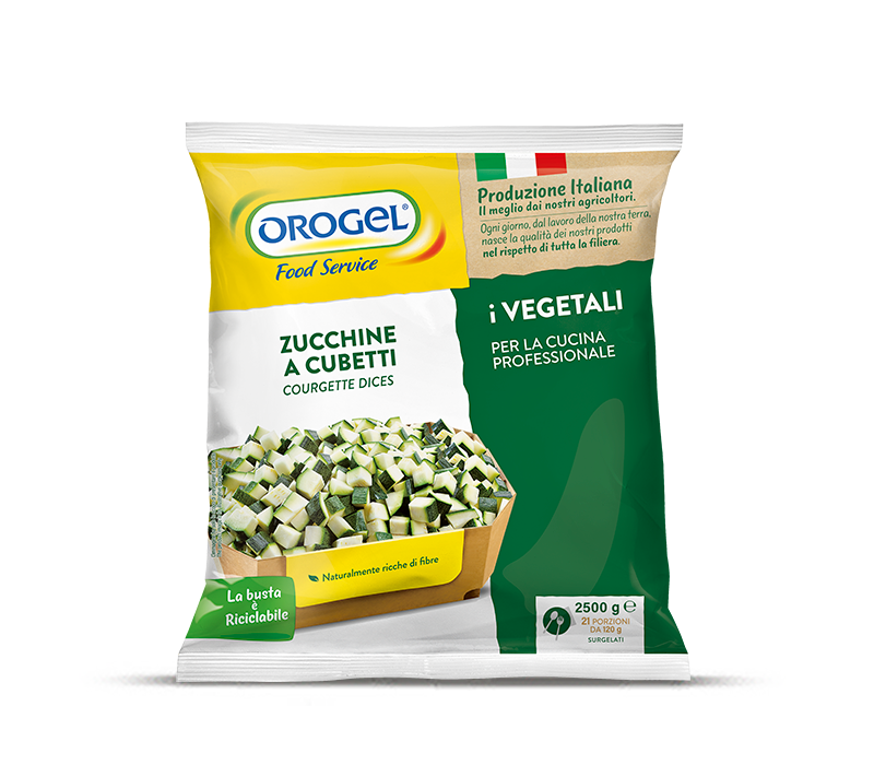 ZUCCHINE CUB PREFITTE 15 KG OROGEL