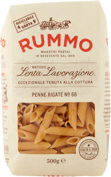 RUMMO PENNE RIGATE PASTA N.66 500G 16XBOX