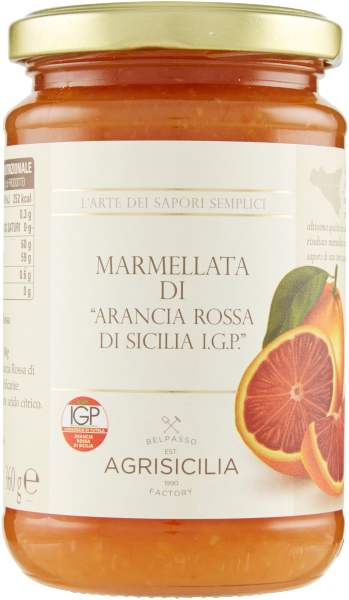 AGRISICILIA ARANCE ROSSA JAM 360G 6xBOX