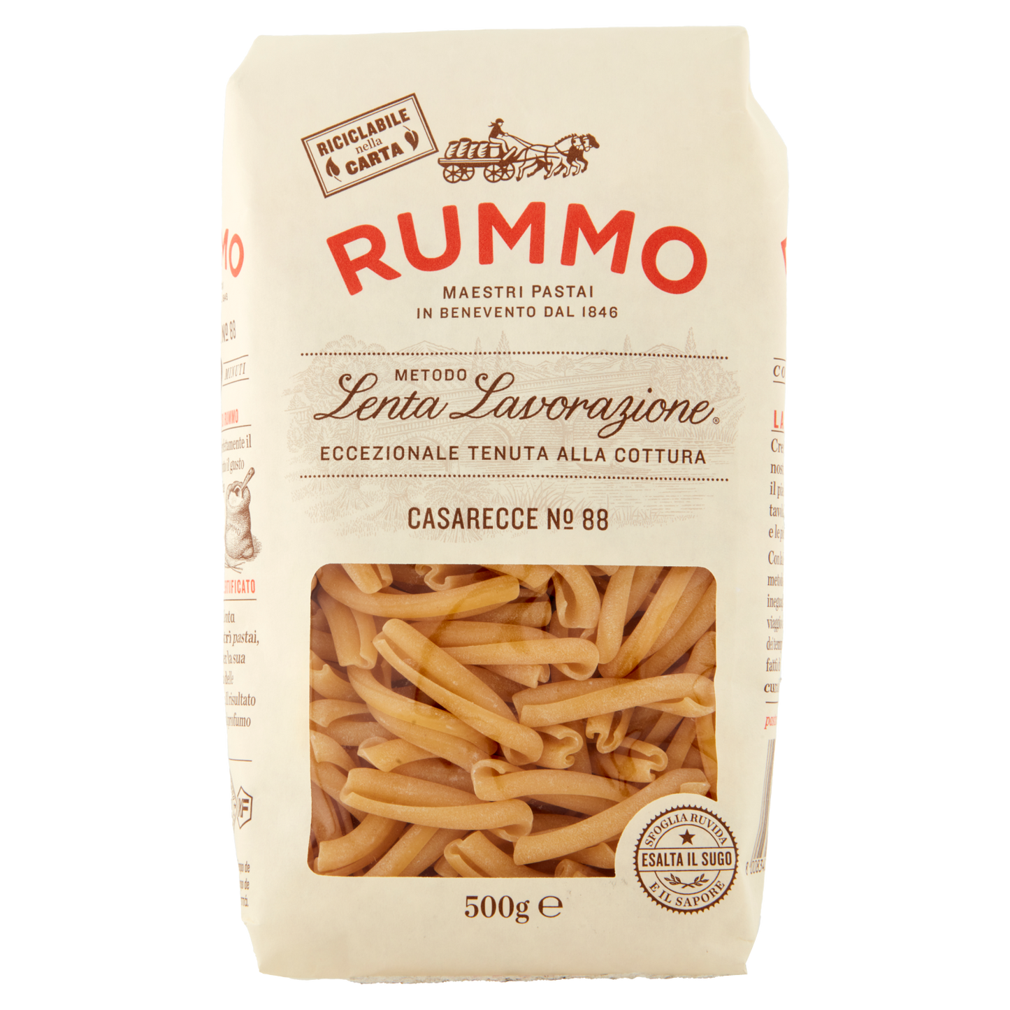 RUMMO CASARECCE PASTA 500G 16XBOX