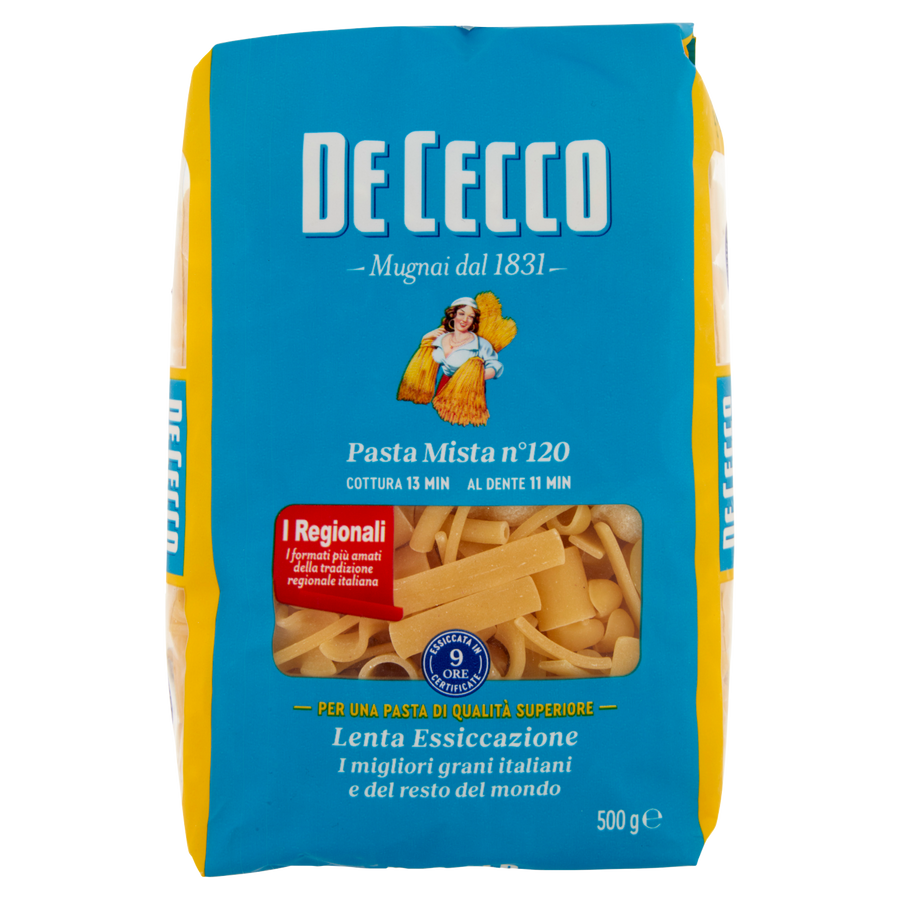 DE CECCO 120 PASTA MISTA 500G 24xBOX