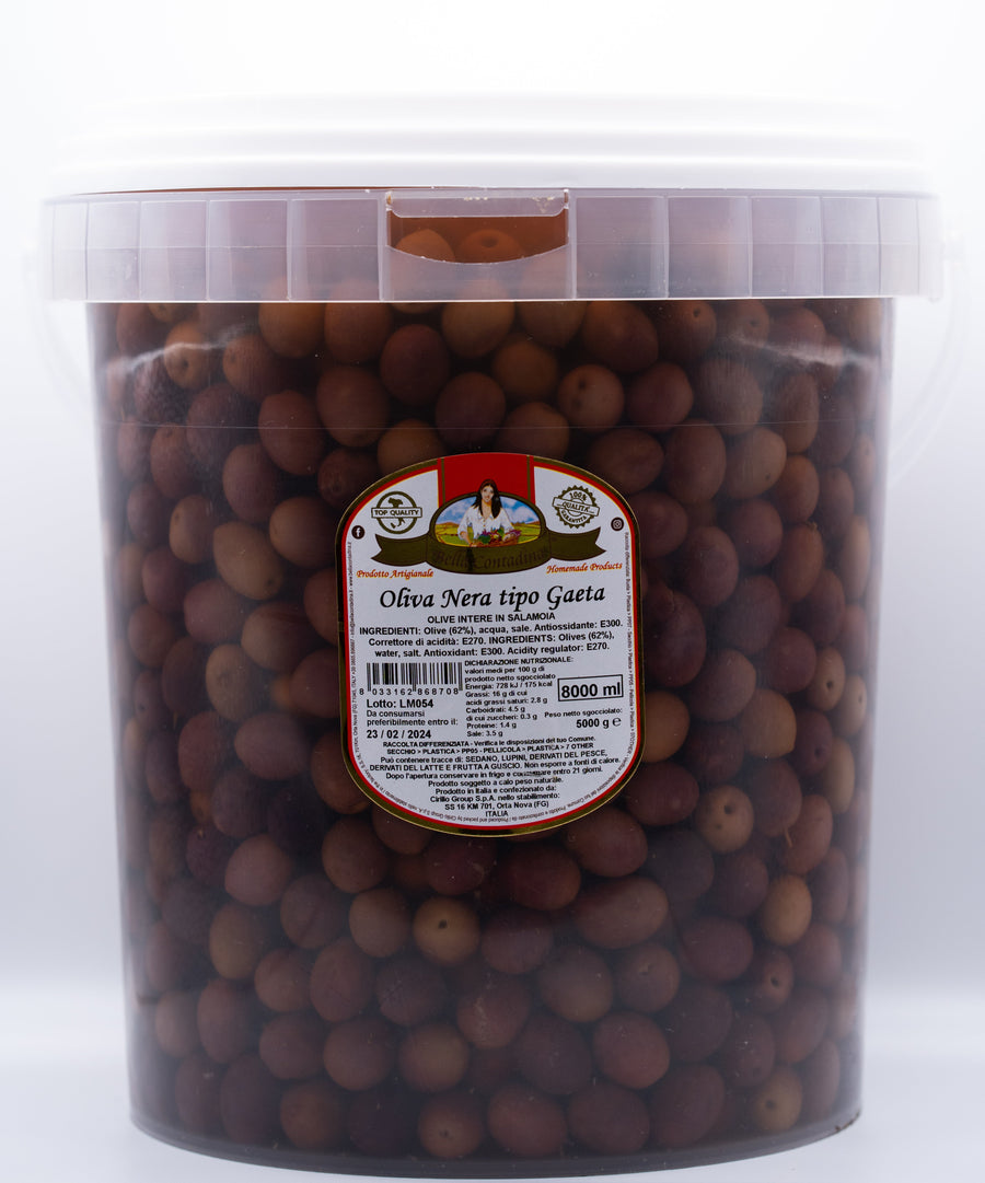 OLIVE NERE TIPO GAETA 8KG