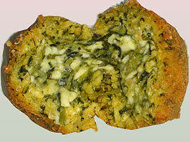 MIGNON ARANCINI SPINACH 30G - 5KG BOX RAW