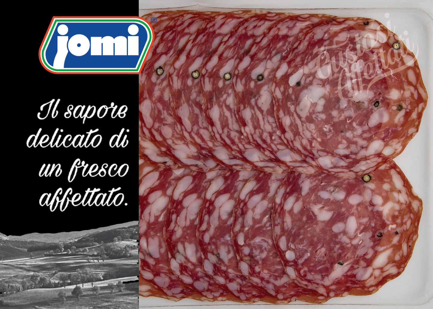 SALAME NAPOLI AFFETTATO 8x500G - JOMI