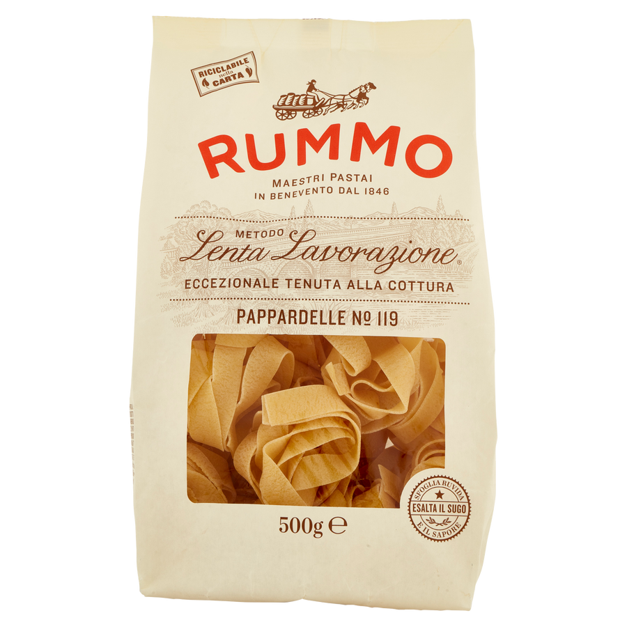 RUMMO PASTA PAPPARDELLE 119 500G 12 X BOX