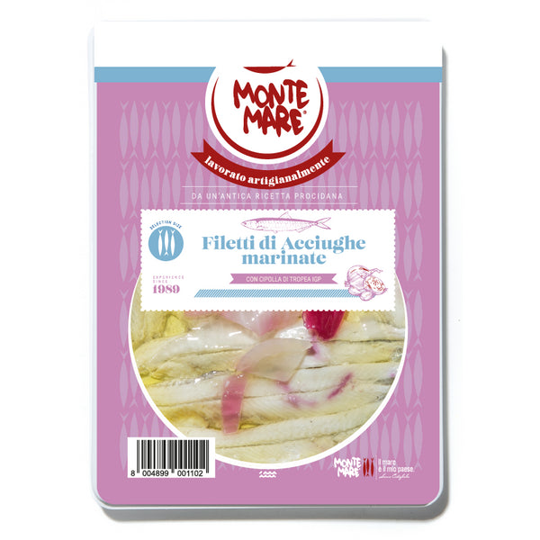 ACCIUGHE MARIN, CIPOLLA, OLIVE OIL 70 GR 
M. MAR