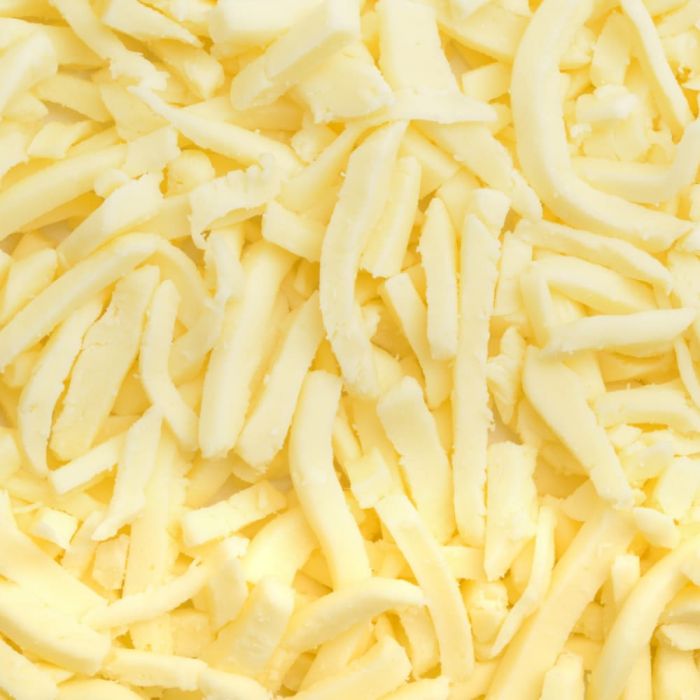 GRATED MOZZARELLA 6X2KG BOX - DAIRY