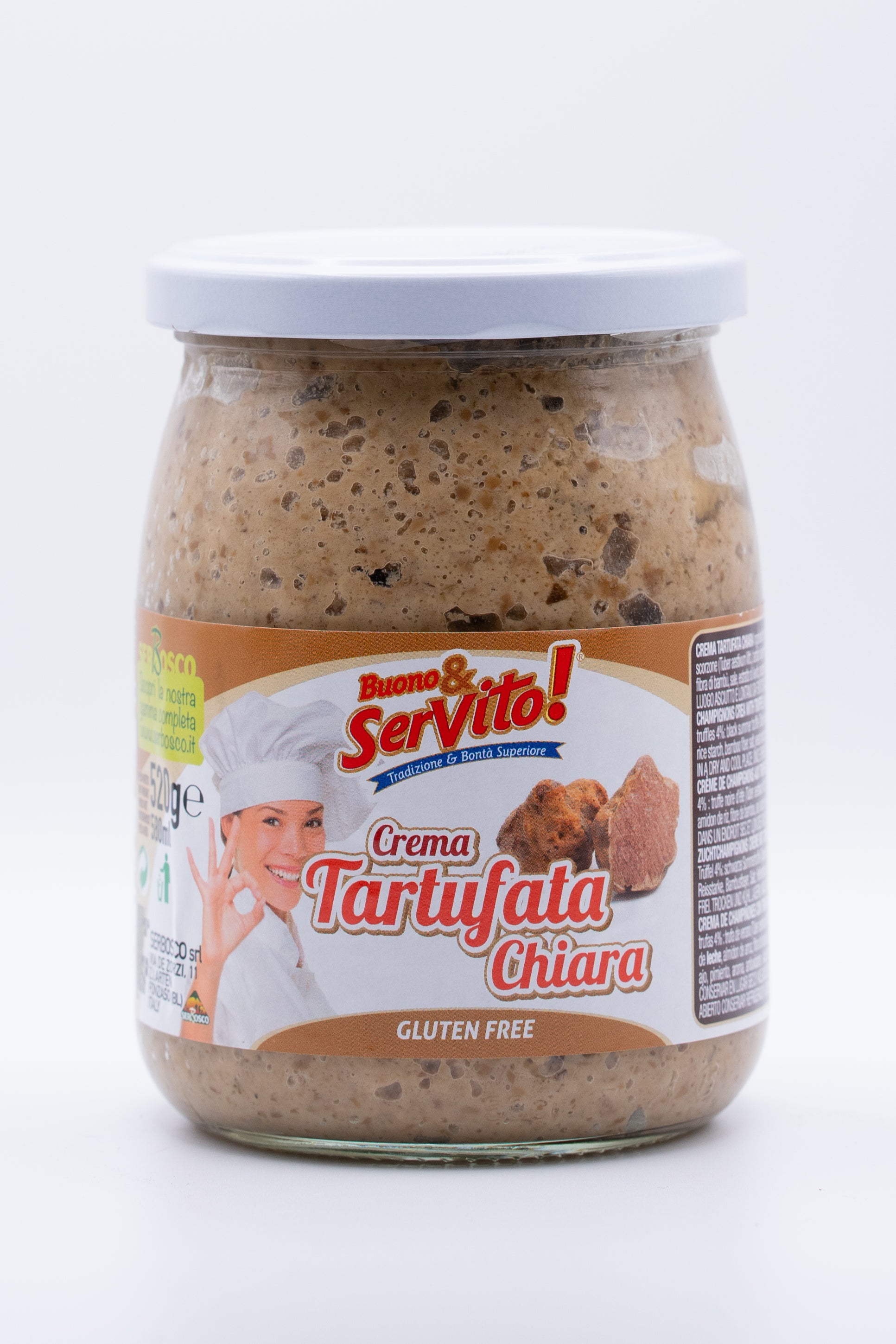 CHIARA TARTUFATA Crema 6x520G (White TRUFFLE CREAM)