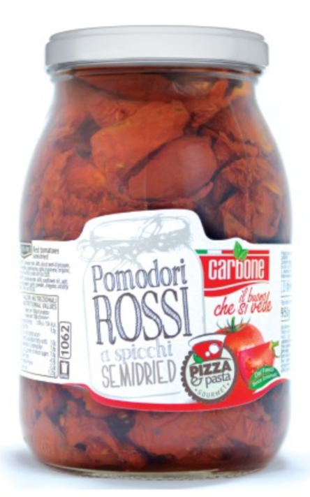 ROSSI CARBONE POMODORI I A SPICCHI SEMIDRIED 950G