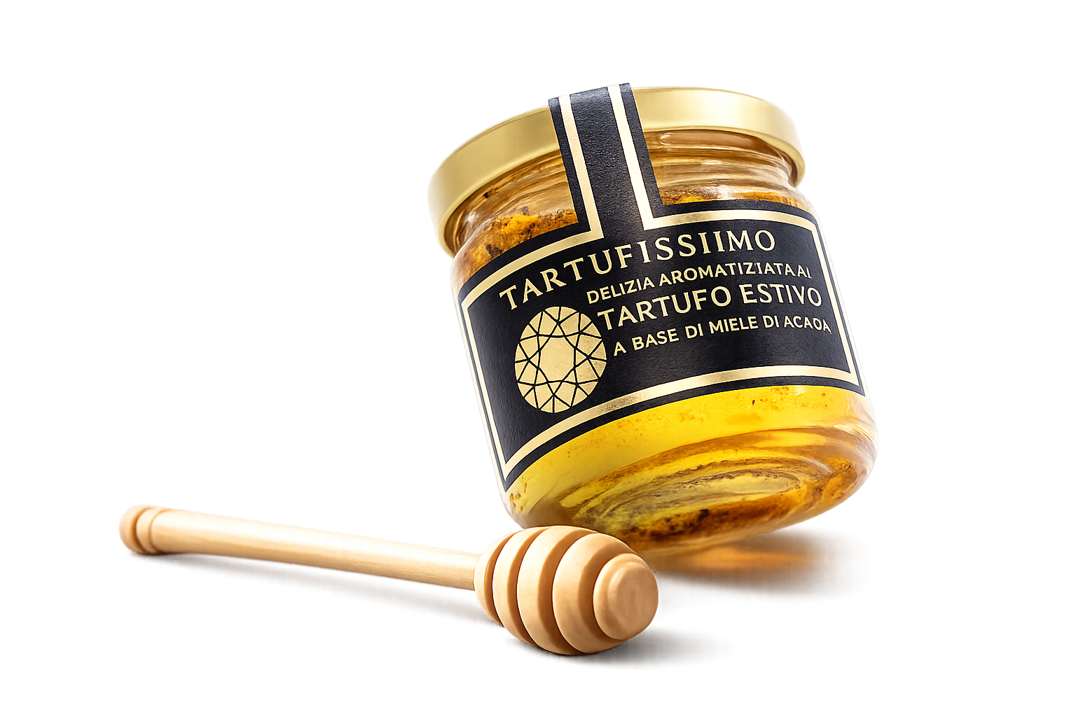MILLEFIORI HONEY FLAVOURED WITH SUMMER TRUFFLE 120G x 12BOX - GIULIANO TARTUFI