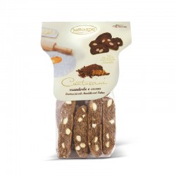 CANTUCCINI MANDORLA E CACAO 220G - 8PZ BOX - MONARDO