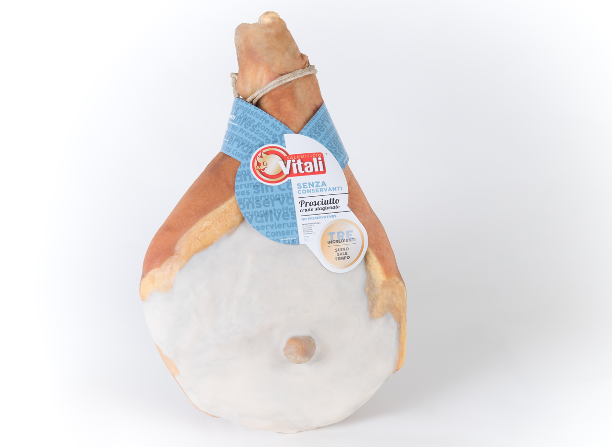 PROSCIUTTO CRUDO CON OSSO (DRY CURED HAM) - BELLUCCI