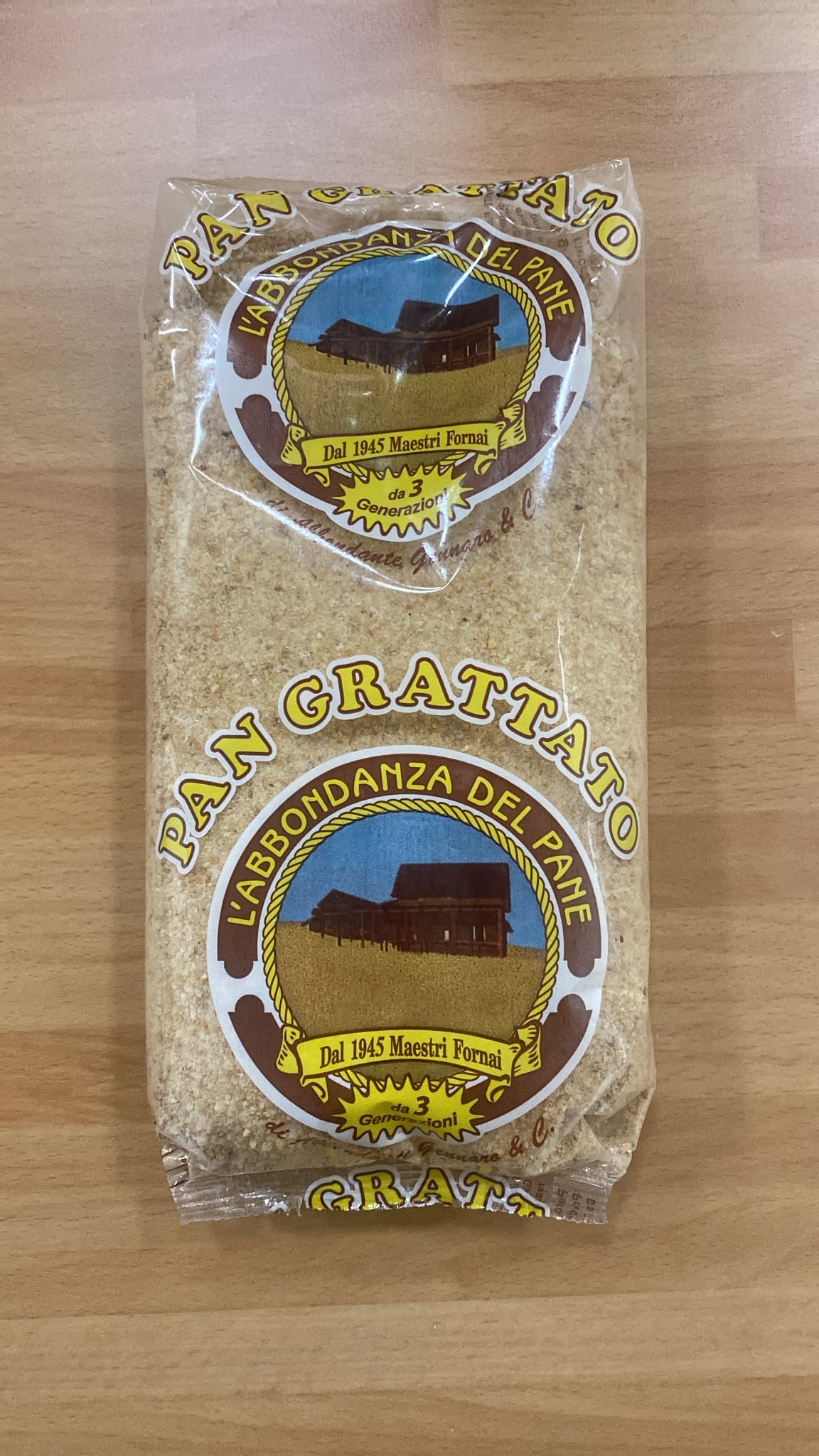 PAN GRATTATO (BREADCRUMBS) 500G - ABBONDANZA DEL PANE