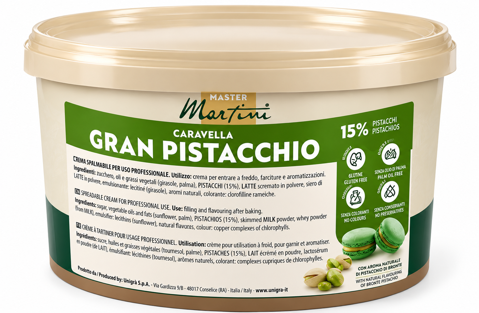 CARAVELLA GRAN PISTACCHIO 3KG