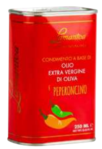 CONDIMENTO OLIO EVO E PEPERONCINO 250ML x 10 BOX