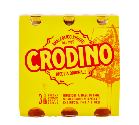 CRODINO BIONDO 17,5CL - 8x3 PZ 525 ML - 24 BOTT.