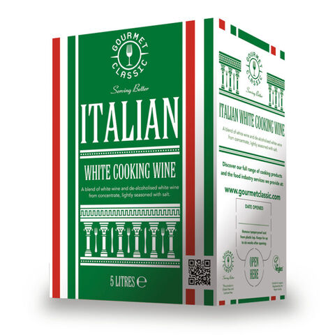 COOKING WHITE WINE  4.8 % 10 L