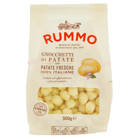 GNOCCHETTI PASTA RUMMO 500 G 8X BOX