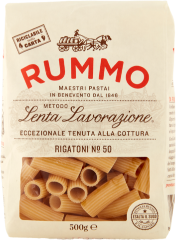 RUMMO PASTA  RIGATONI N.50 500G 16XBOX