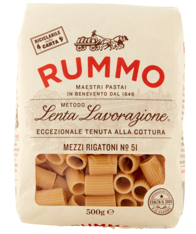 RUMMO MEZZI RIGATONI 51 - 500 G 16X BOX