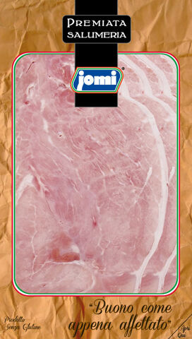 PROSCIUTTO COTTO SLICED 8x500G - JOMI