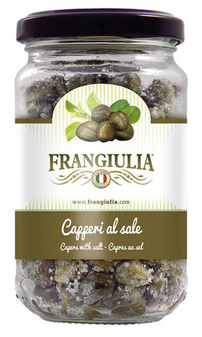 SALTED CAPERS 212ML - FRAN