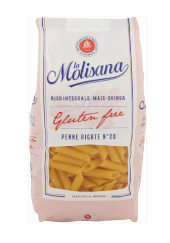 MOLISANA PENNE RIGATE GLUTEN FREE N.20 400GR x 14 BOX