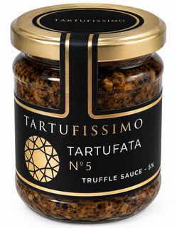 X1 JAR TARTUFATA SCURA CREMA 500G - 5% TRUFFLE CREAM - GIULIANO TARTUFI