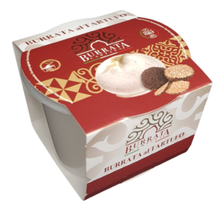 1 KG BURRATA TARTUFO X 125G BICCHIERE PRELIB  ***ON PRE-ORDER***