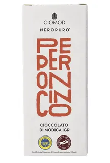 CIOCCOLATO DI MODICA PEPERONCINO  100 GR
