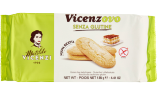 VICENZI SAVOIARDI SENZA GLUTINE 125 GR X 12 BOX