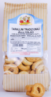TARALLINI OLIO 250G